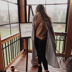 Extra long cardigan!